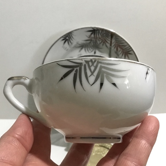 Vintage Kutani Porcelain Lithophane 3 piece set - Picture 6 of 15